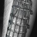 Arm Dotwork Cage tattoo by Master Tattoo