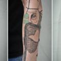 Arm Fantasie Männer tattoo von Expanded Eye