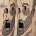 tatuaje Hombro Brazo Fantasy Globo Hombres por Expanded Eye