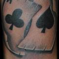 Arm Ace Card tattoo by Seven Arts