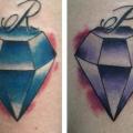 Arm Diamant tattoo von Seven Arts