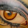 tatuaggio Realistici Occhio di Seven Arts
