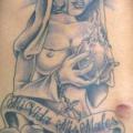 tatuaje Fantasy Mujer por Blood Line Tattoos