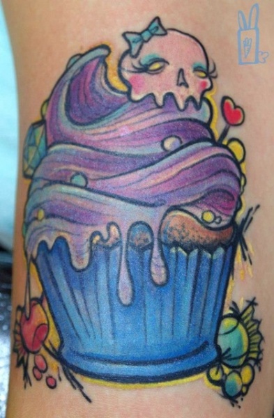 Tatuaje Fantasy Caramelo por Customiz Arte