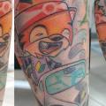 tatuaje Fantasy Gato Tigre por Customiz Arte
