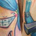 Fantasie Zahn tattoo von Customiz Arte