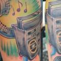 Schulter Fantasie Stereo tattoo von Customiz Arte