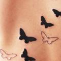tatuaje Espalda Mariposa por Four Roses Tattoo