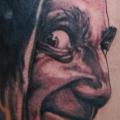 Realistic Thigh Igor tattoo by Four Roses Tattoo