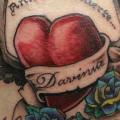 Schulter Herz Flügel tattoo von Nautilus Tattoo Gallery