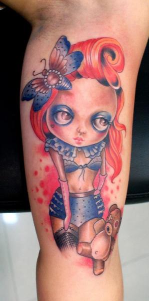 Arm Fantasy Tattoo by Astin Tattoo