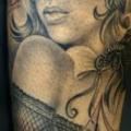 Arm Mexikanischer Totenkopf tattoo von Astin Tattoo