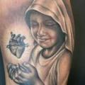 Arm Realistic Nun tattoo by Astin Tattoo