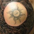 Schulter Tribal tattoo von Silver Needle Tattoo