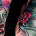 Fantasy Foot Women tattoo by Bonic Cadaver