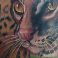 tatuaje Realista Tigre por Bonic Cadaver