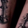 Arm Schach tattoo von Art Line Tattoo