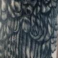 Shoulder Owl tattoo by Tin Tin Tattoos