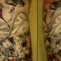 tatuaje Brazo Tarjeta por Grimmy 3D Tattoo