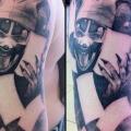 Shoulder Joker tattoo by Immortal Ink