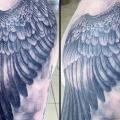Shoulder Realistic Wings tattoo by Immortal Ink