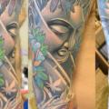 Japanese Buddha Carp Sleeve tattoo by Immortal Ink