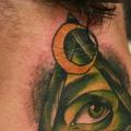 Nacken Gott tattoo von Renaissance Tattoo