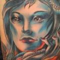 Shoulder Women tattoo by Renaissance Tattoo