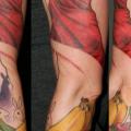 tatuaggio Braccio Fantasy Coniglio di Archive Tattoo