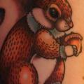 Arm Squirrel tattoo by Left Hand Path