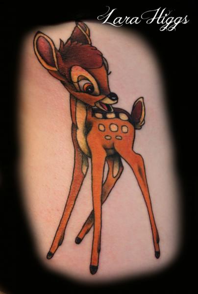 Tatuaggio Fantasy Bambi di Left Hand Path
