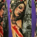 Frauen Sleeve tattoo von Mai Tattoo