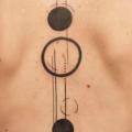 Rücken Geometrisch tattoo von Corpus Del Ars