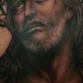 Rücken Jesus Religiös tattoo von Corpus Del Ars