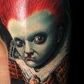 tatuaggio Spalla Fantasy Personaggi Alice nel paese delle meraviglie di Oleg Tattoo
