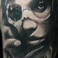 Shoulder Fantasy Women tattoo by Oleg Tattoo