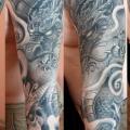 Arm Drachen tattoo von Tattoo X