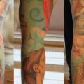Realistische Leonardo Sleeve tattoo von Tattoo X