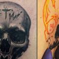 Totenkopf tattoo von Oleg Turyanskiy