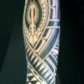 Arm Tribal tattoo von Gerhard Wiesbeck