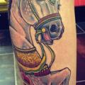 Leg Horse tattoo by Time Travelling Tattoo