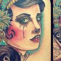 New School Gypsy tattoo by Time Travelling Tattoo