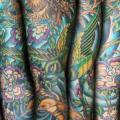 Arm Realistische Eulen Vogel tattoo von Die Stichelei