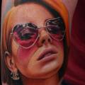tatuaggio Braccio Realistici Donne di Nemesis Tattoo