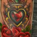 Flower tattoo by Nemesis Tattoo