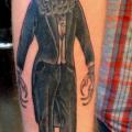 Arm Fantasy Owl tattoo by Scapegoat Tattoo