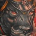Fantasie Hund tattoo von Scapegoat Tattoo