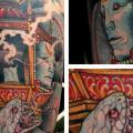 Fantasie Schlangen tattoo von Scapegoat Tattoo