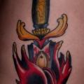 tatuagem Punhal por Seven Devils