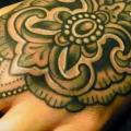 Hand Geometric tattoo by Seven Devils
